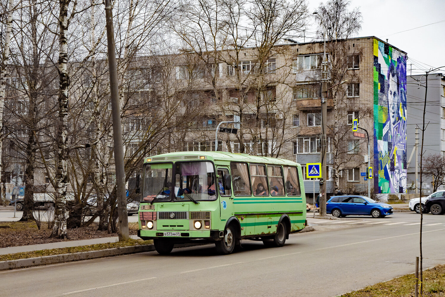 Тверская область, ПАЗ-32053 № В 573 ММ 69