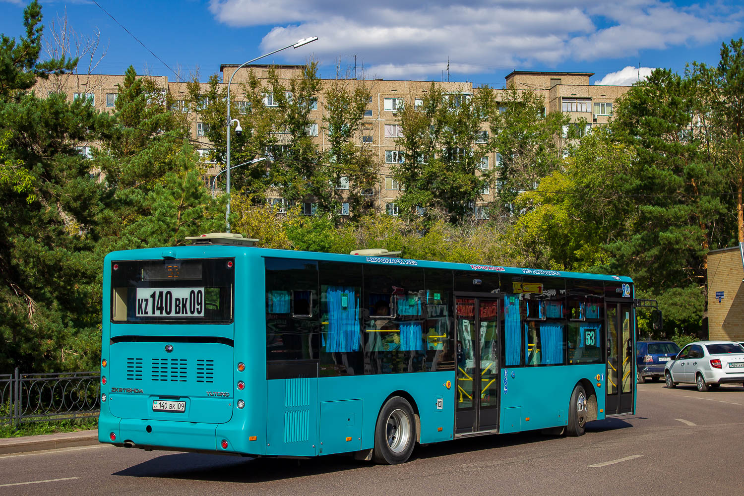 Карагандинская область, Yutong ZK6118HGA (QazTehna) № 140 BK 09