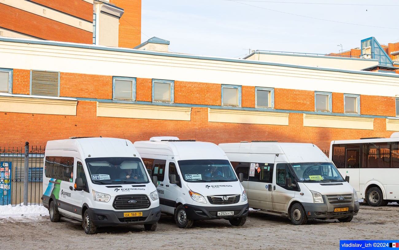 Удмуртия, Ford Transit FBD [RUS] (Z6F.ESG.) № ОА 168 18