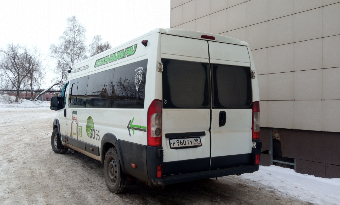 Удмуртия, Нижегородец-2227SK (Peugeot Boxer) № Р 960 ТУ 18