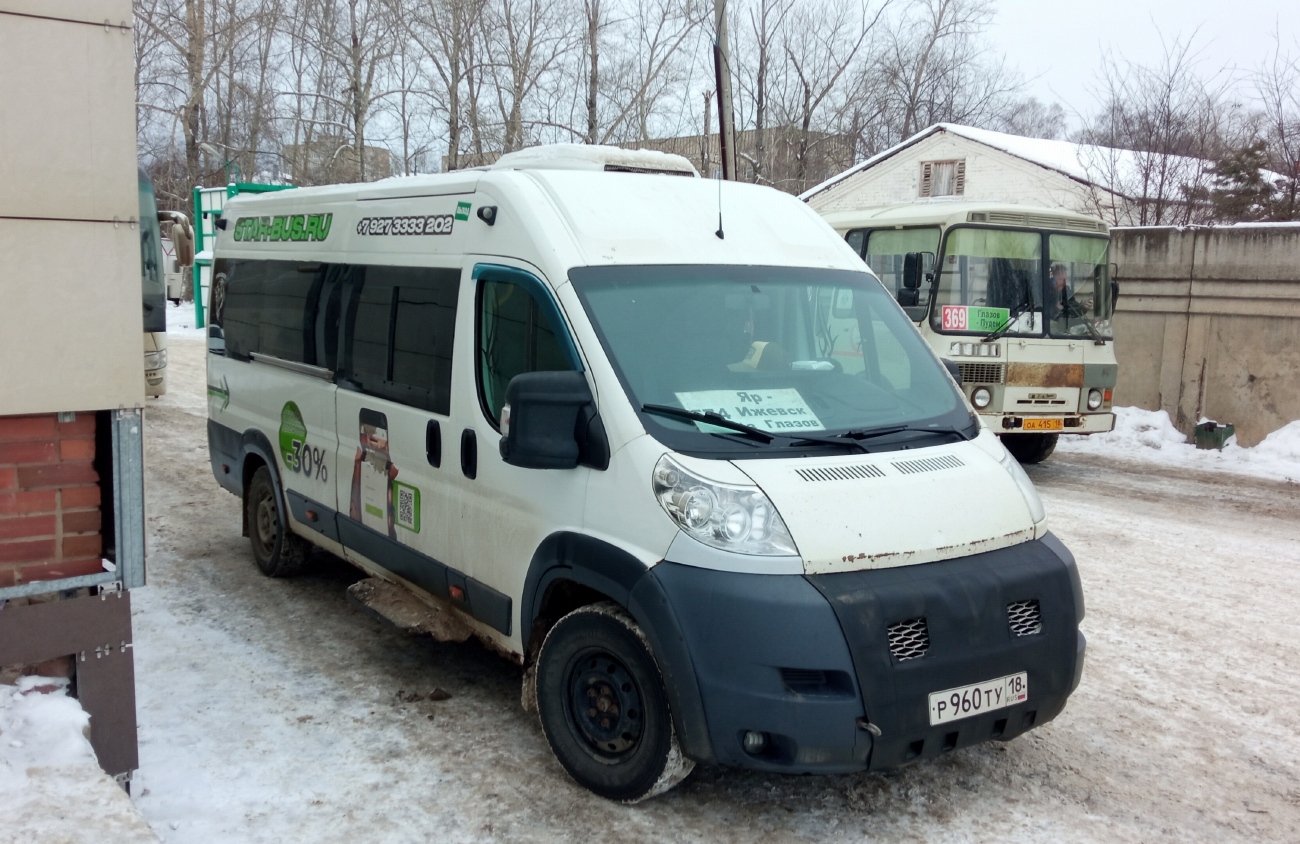 Удмуртия, Нижегородец-2227SK (Peugeot Boxer) № Р 960 ТУ 18