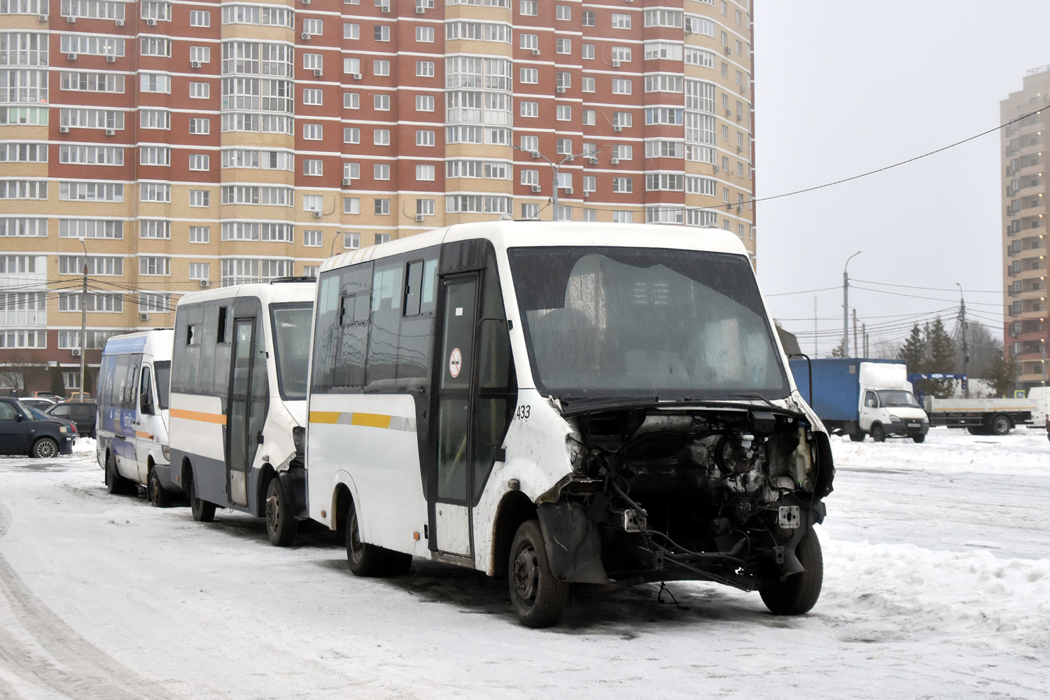 Московская область, Луидор-223203 (MB Sprinter Classic) № М 254 АЕ 550; Московская область, Луидор-225019 (ГАЗ Next) № К 246 УК 750; Московская область, Луидор-225019 (ГАЗ Next) № К 092 УК 750