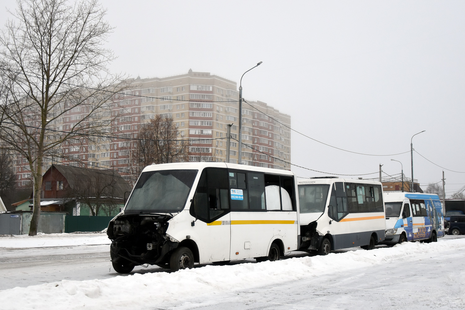 Московская область, Луидор-225019 (ГАЗ Next) № К 092 УК 750; Московская область, Луидор-225019 (ГАЗ Next) № К 246 УК 750; Московская область, Луидор-223203 (MB Sprinter Classic) № М 254 АЕ 550