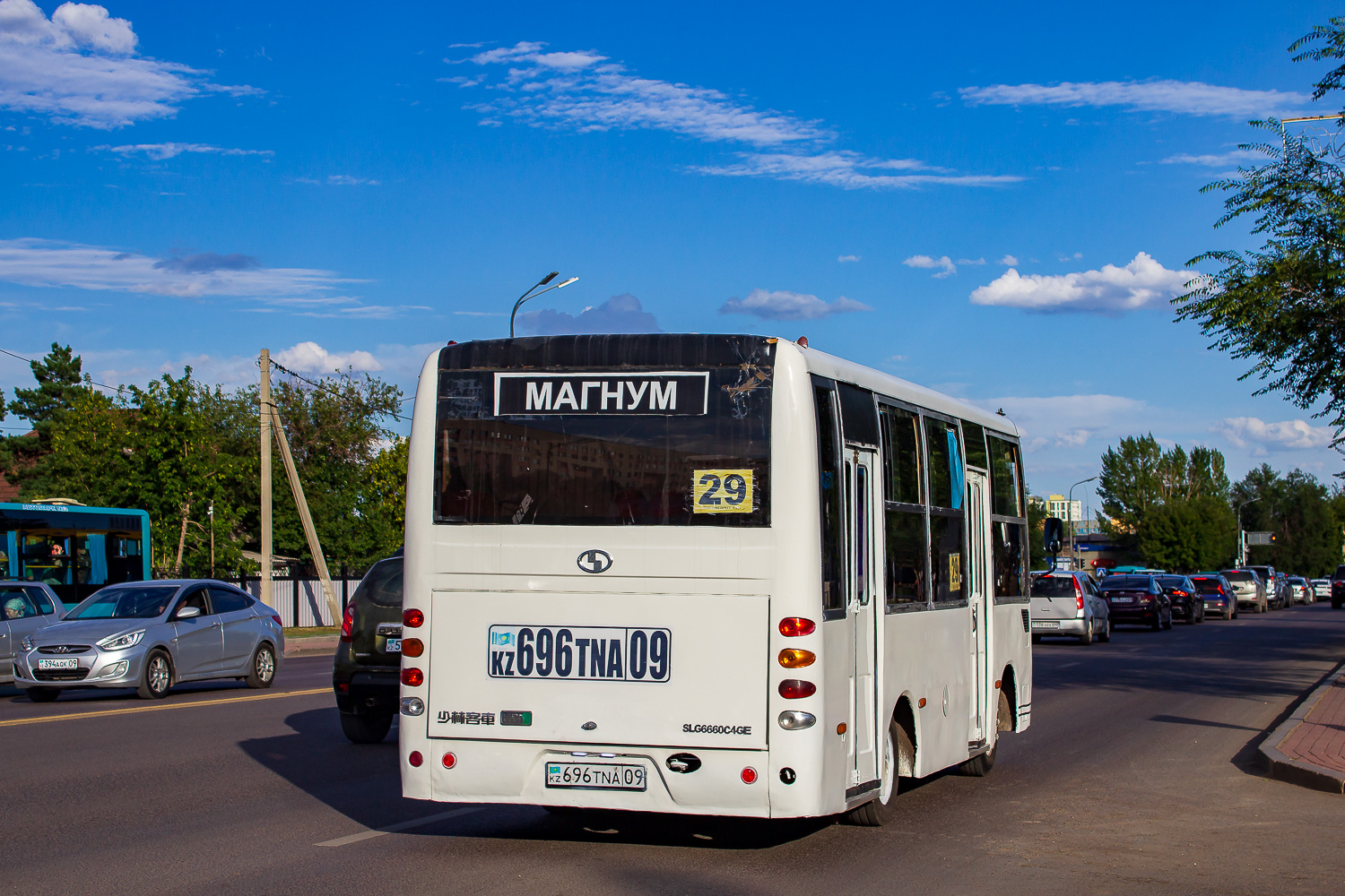 Карагандинская область, Shaolin SLG6660C4GE № 696 TNA 09