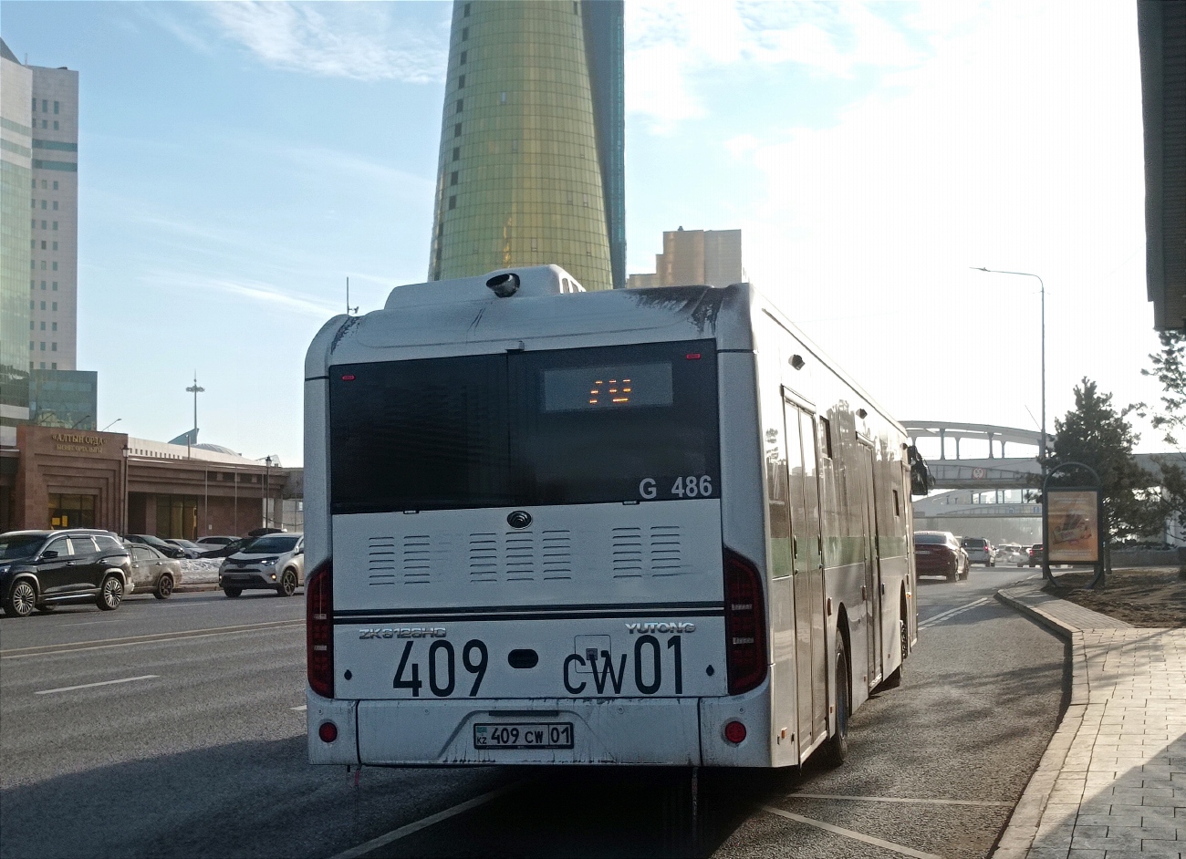 Астана, Yutong ZK6126HG (QazTehna) № G486