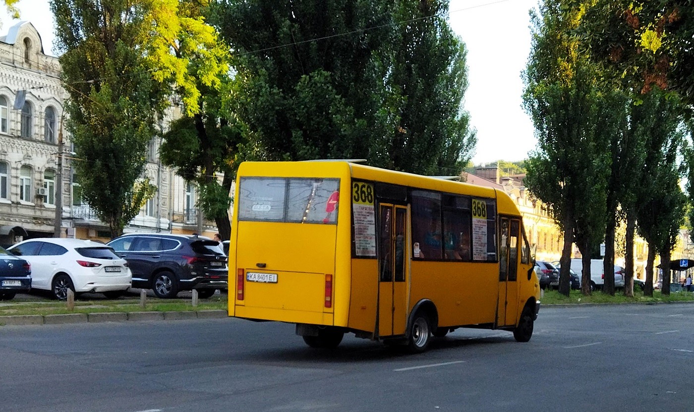 Киевская область, Рута 25D № KA 8401 EI