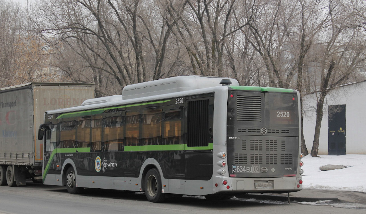 Алматы, Golden Dragon XML6125CN (Hyundai Trans Auto) № 2520
