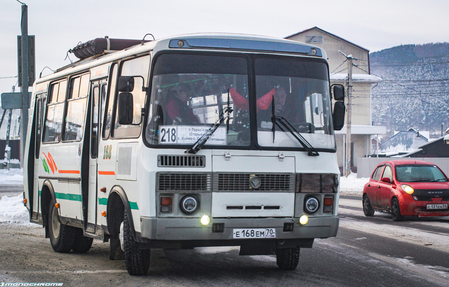 Алтай, ПАЗ-32054 № Е 168 ЕМ 70