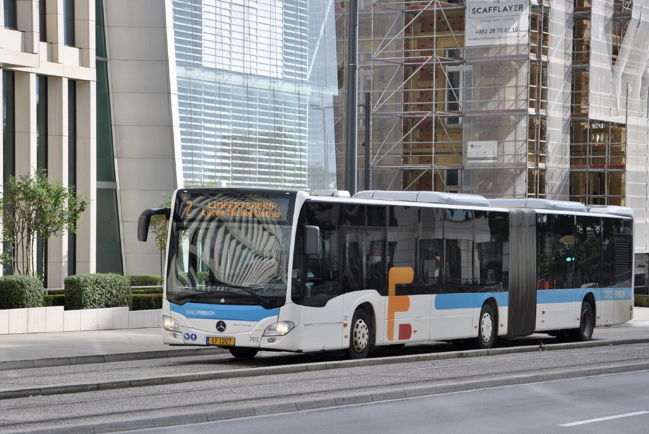 Люксембург, Mercedes-Benz Citaro C2 G № 702