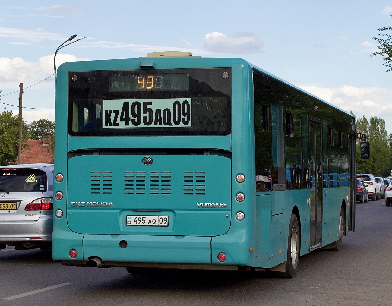 Карагандинская область, Yutong ZK6118HGA (QazTehna) № 495 AQ 09