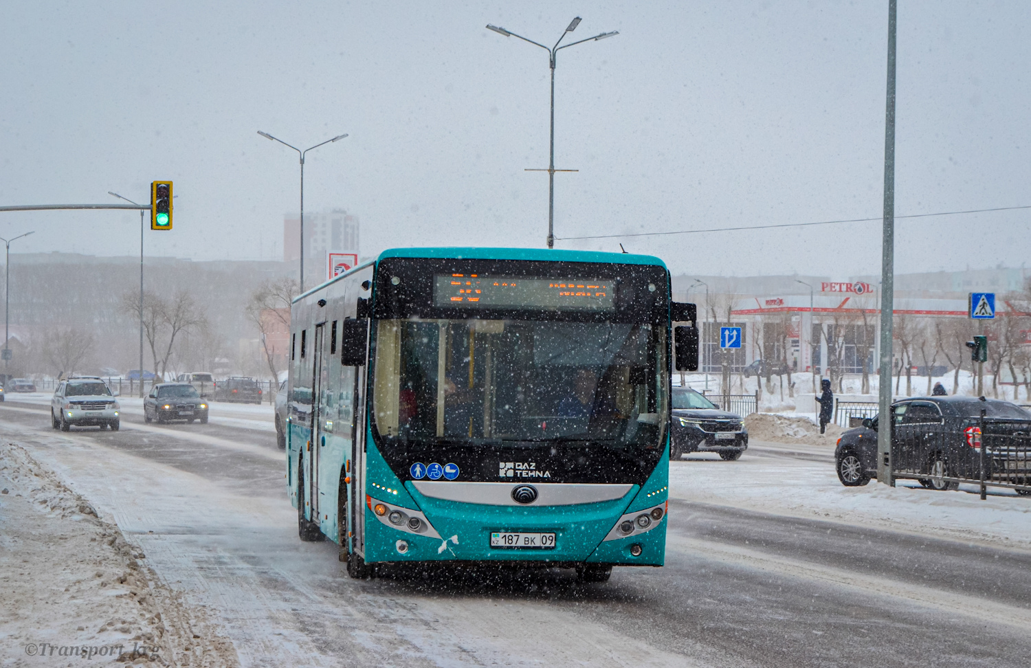 Карагандинская область, Yutong ZK6118HGA (QazTehna) № 187 BK 09
