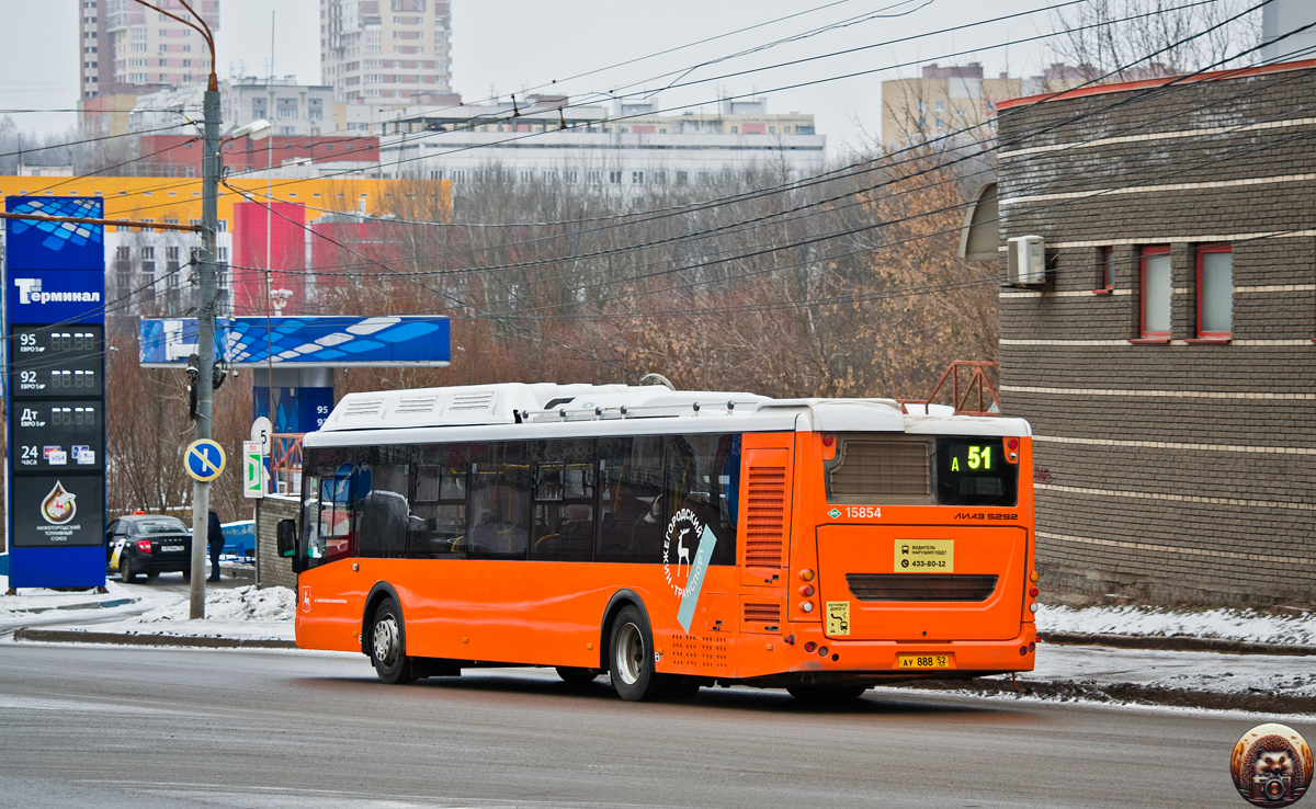 Нижегородская область, ЛиАЗ-5292.67 (CNG) № 15854