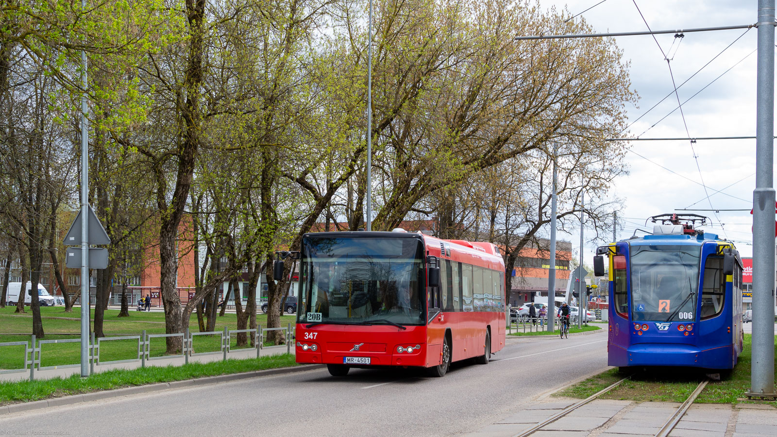 Латвия, Volvo 7700 № 347