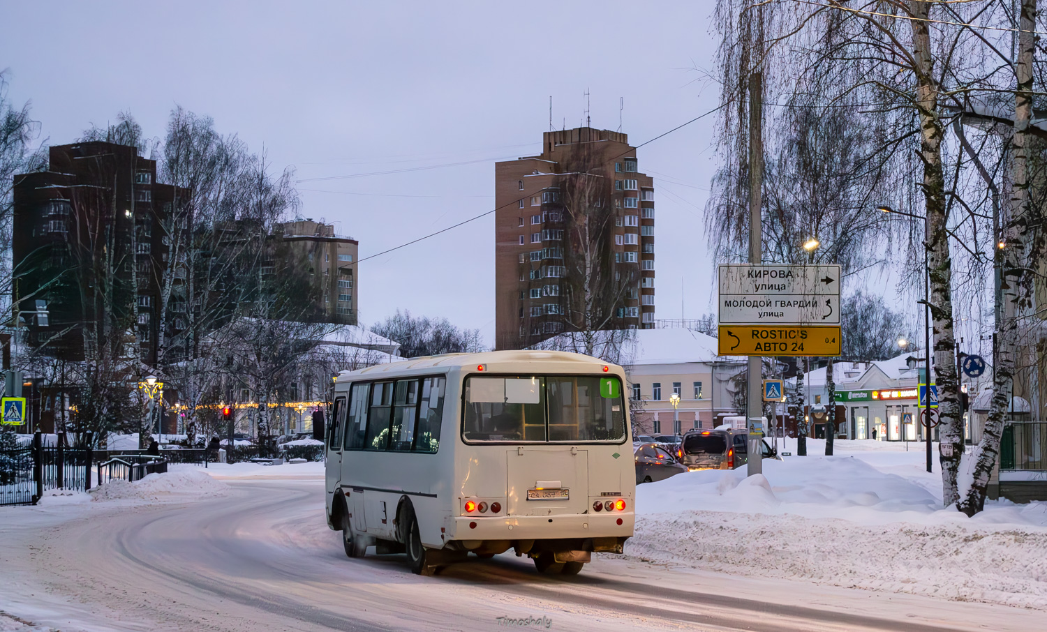Удмуртия, ПАЗ-32054 № СА 039 18