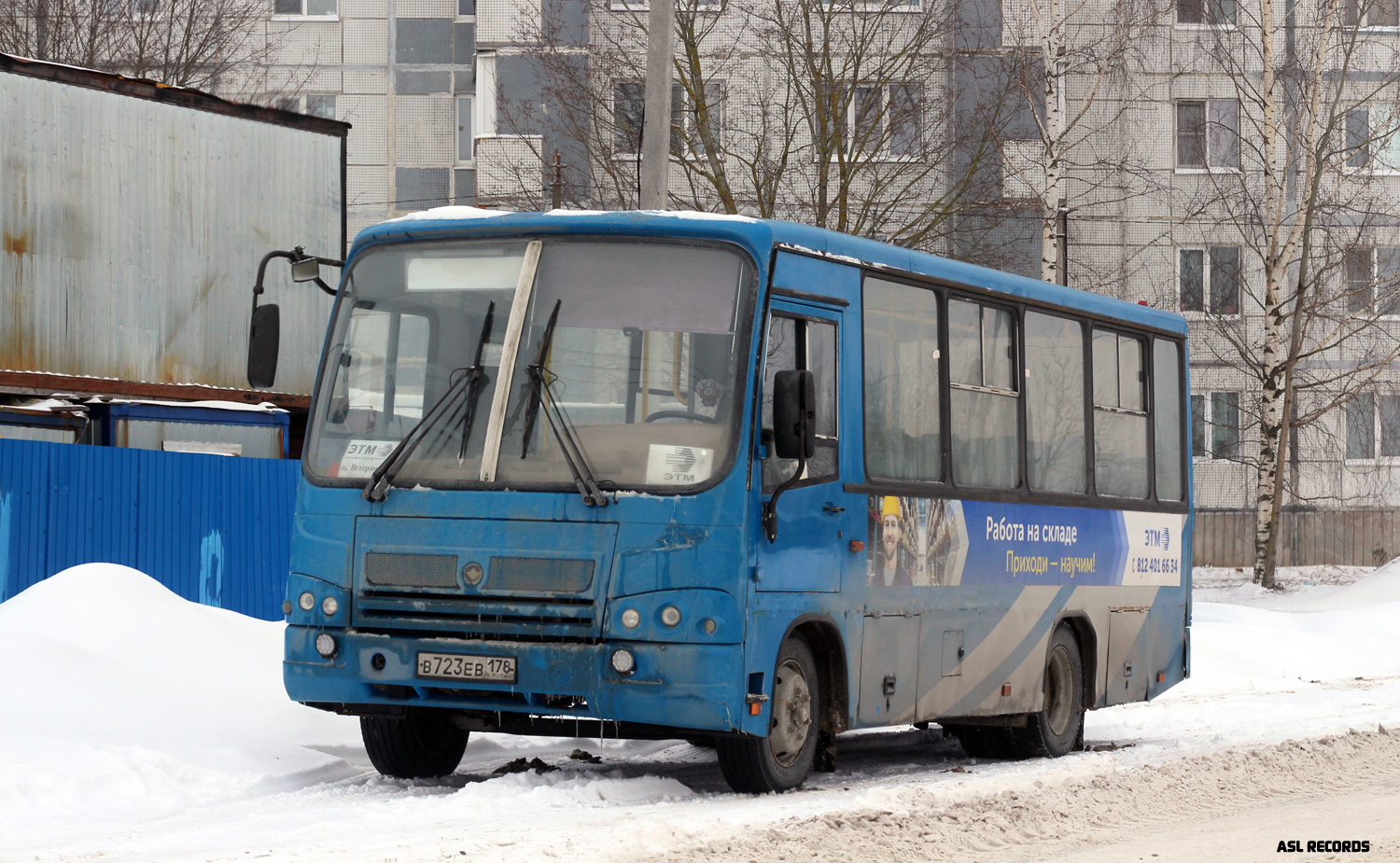 Санкт-Петербург, ПАЗ-320402-03 № В 723 ЕВ 178