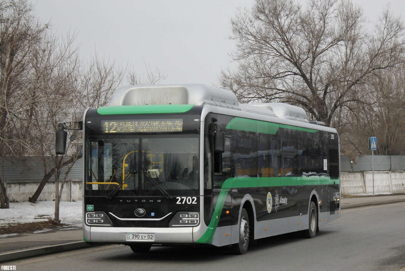 Алматы, Yutong ZK6126HG (QazTehna) № 2702