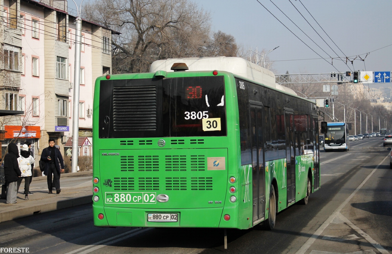 Алматы, Golden Dragon XML6125CN (Hyundai Trans Auto) № 3805