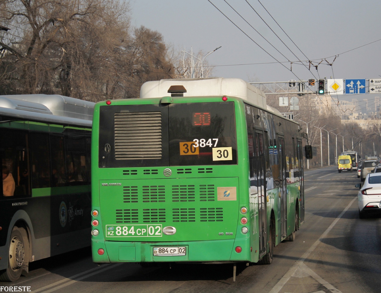 Алматы, Golden Dragon XML6125CN (Hyundai Trans Auto) № 3847