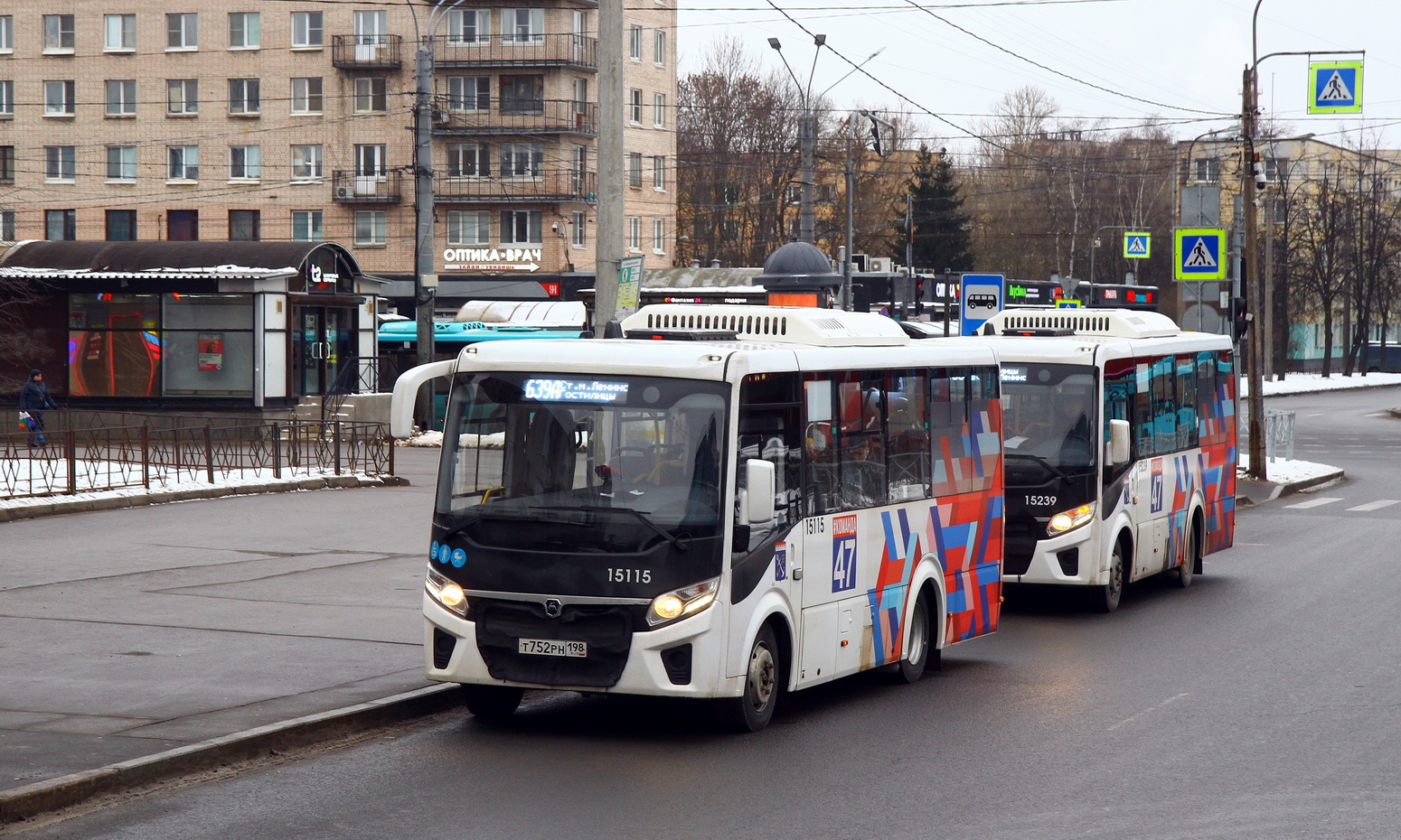 Санкт-Петербург, ПАЗ-320435-04 "Vector Next" № 15115