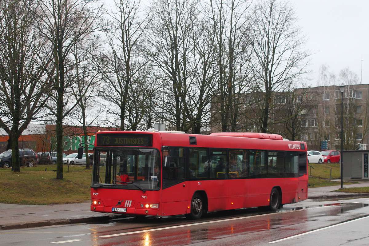 Литва, Volvo 7700 № 781