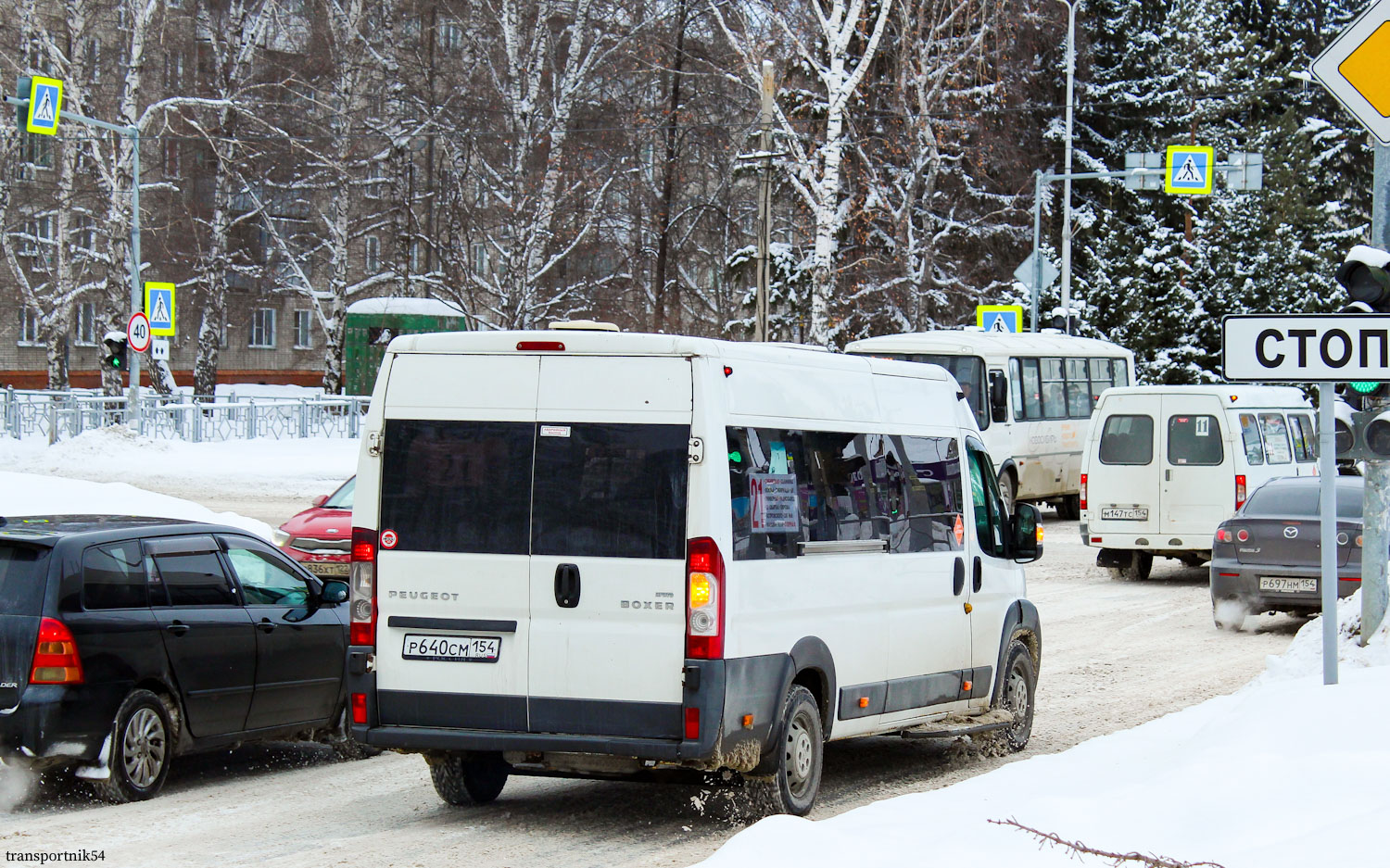 Новосибирская область, IRITO Boxer L4H2 (Z8P) № Р 640 СМ 154