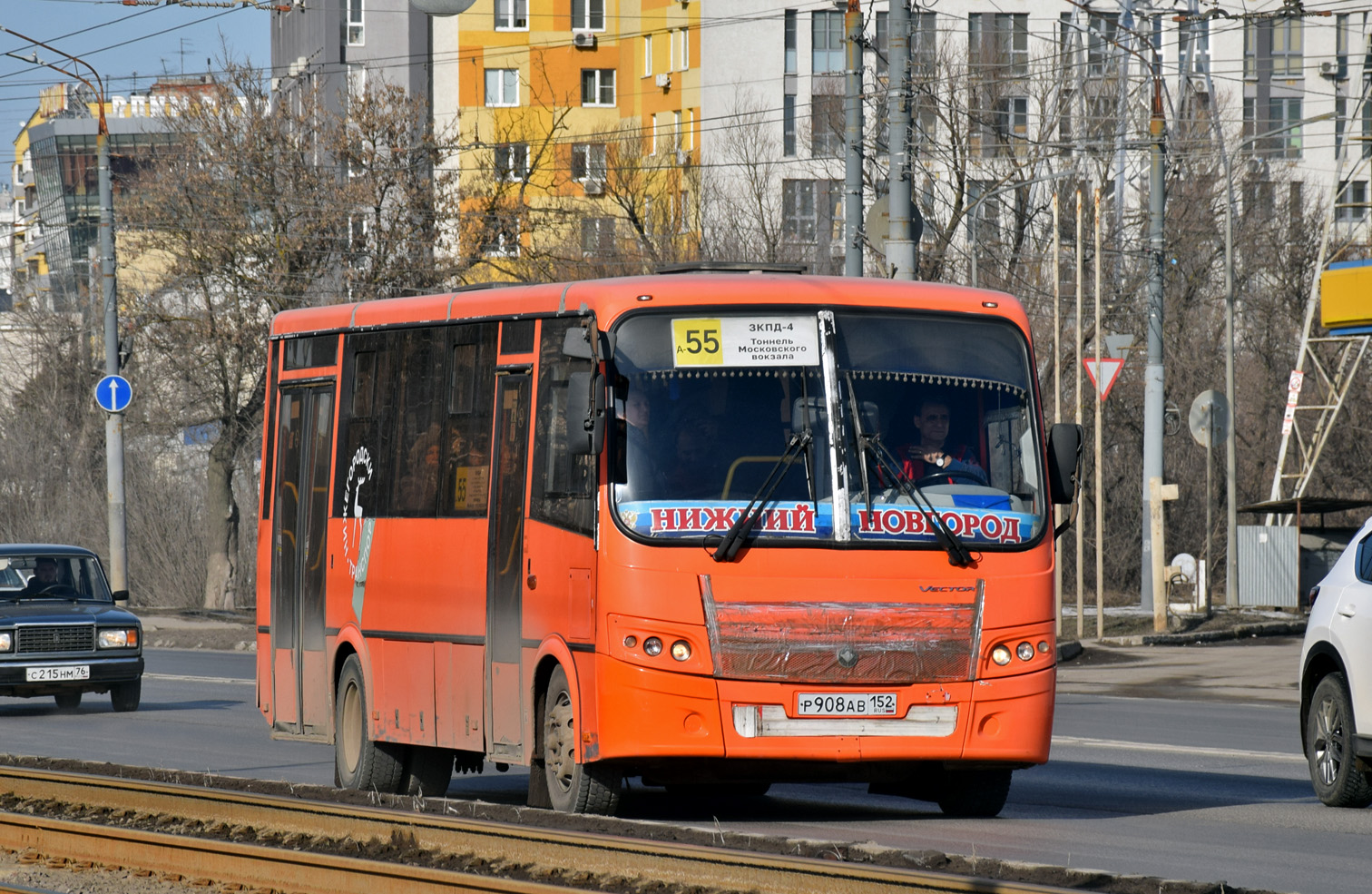Нижегородская область, ПАЗ-320414-04 "Вектор" № Р 908 АВ 152