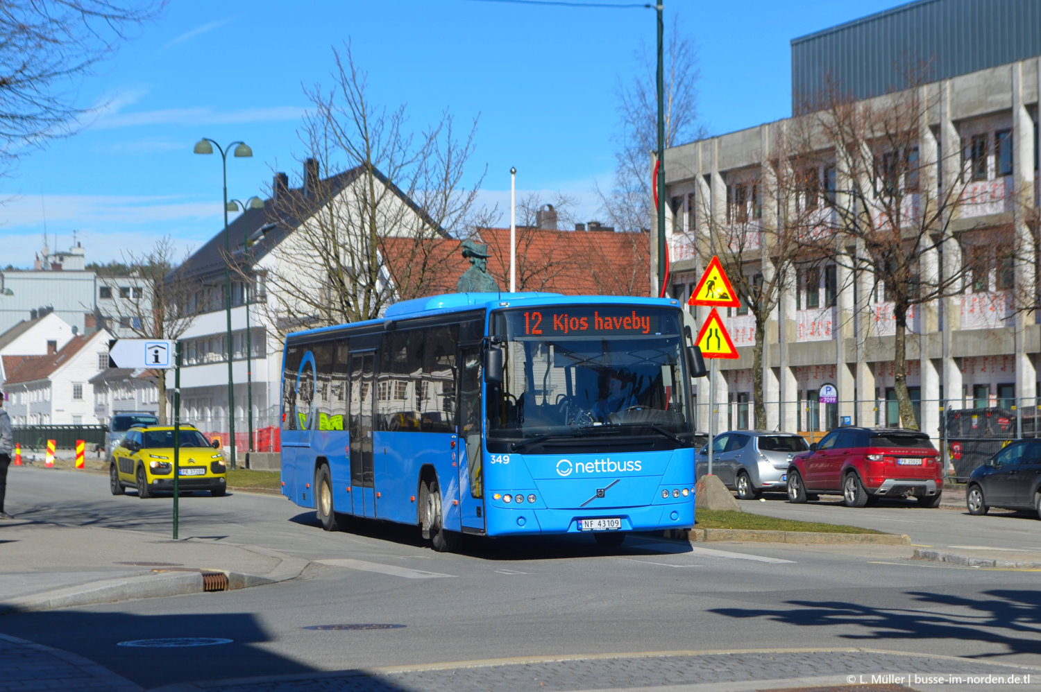 Норвегия, Volvo 8700LE № 48349