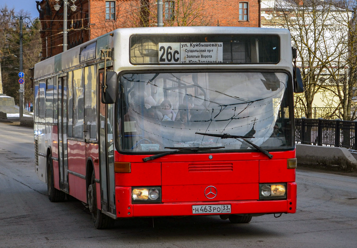 Владимирская область, Mercedes-Benz O405N2 № Н 463 РО 33