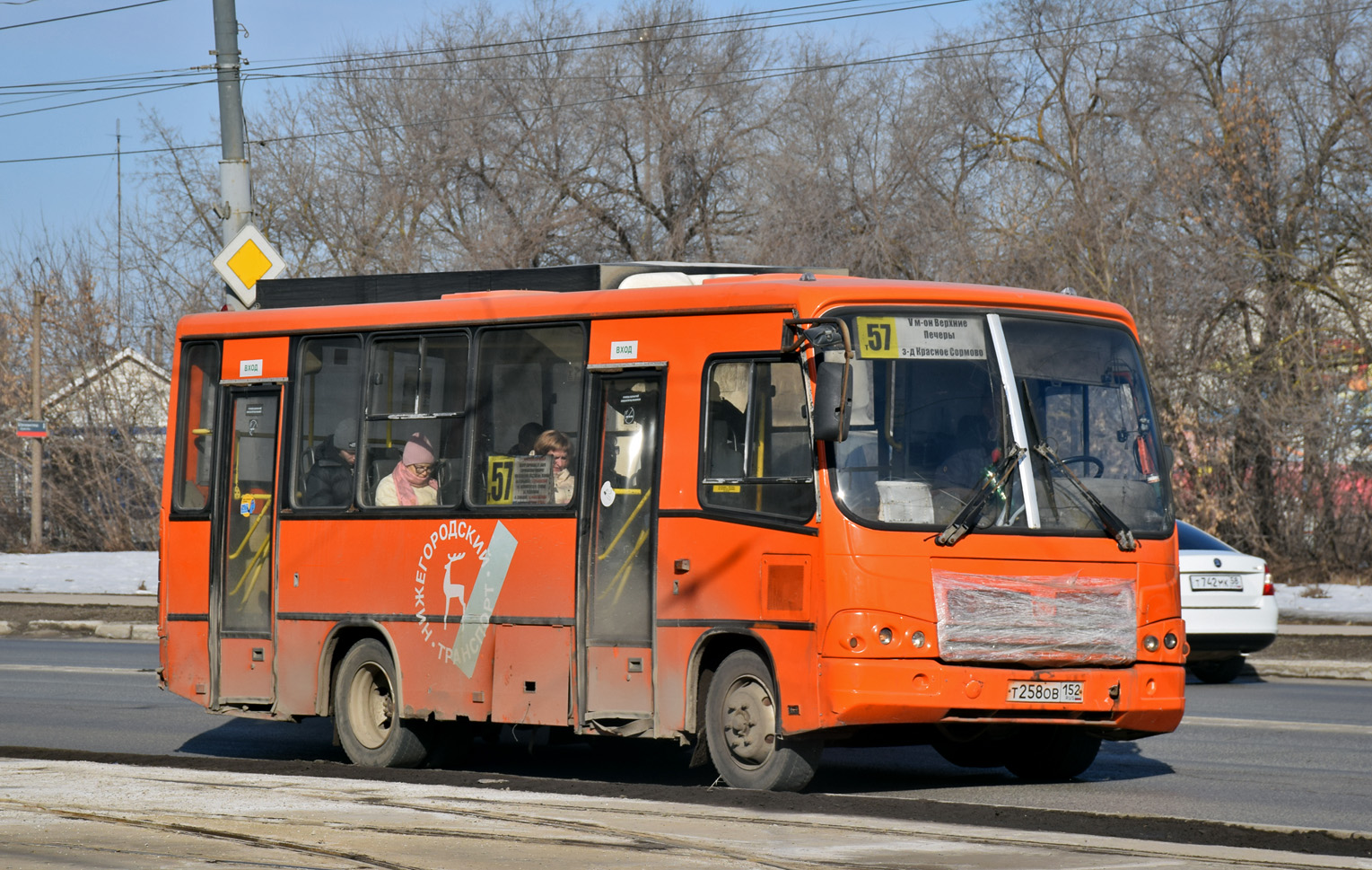 Нижегородская область, ПАЗ-320402-05 № Т 258 ОВ 152