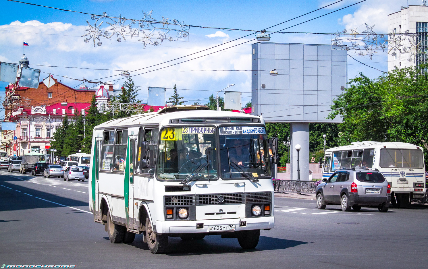 Томская область, ПАЗ-3205-110 № О 625 МТ 70