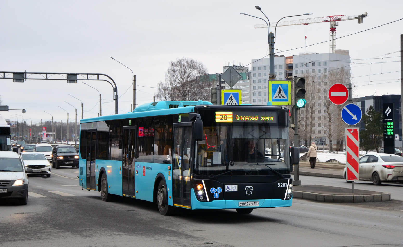 Санкт-Петербург, ЛиАЗ-5292.65 № 5281