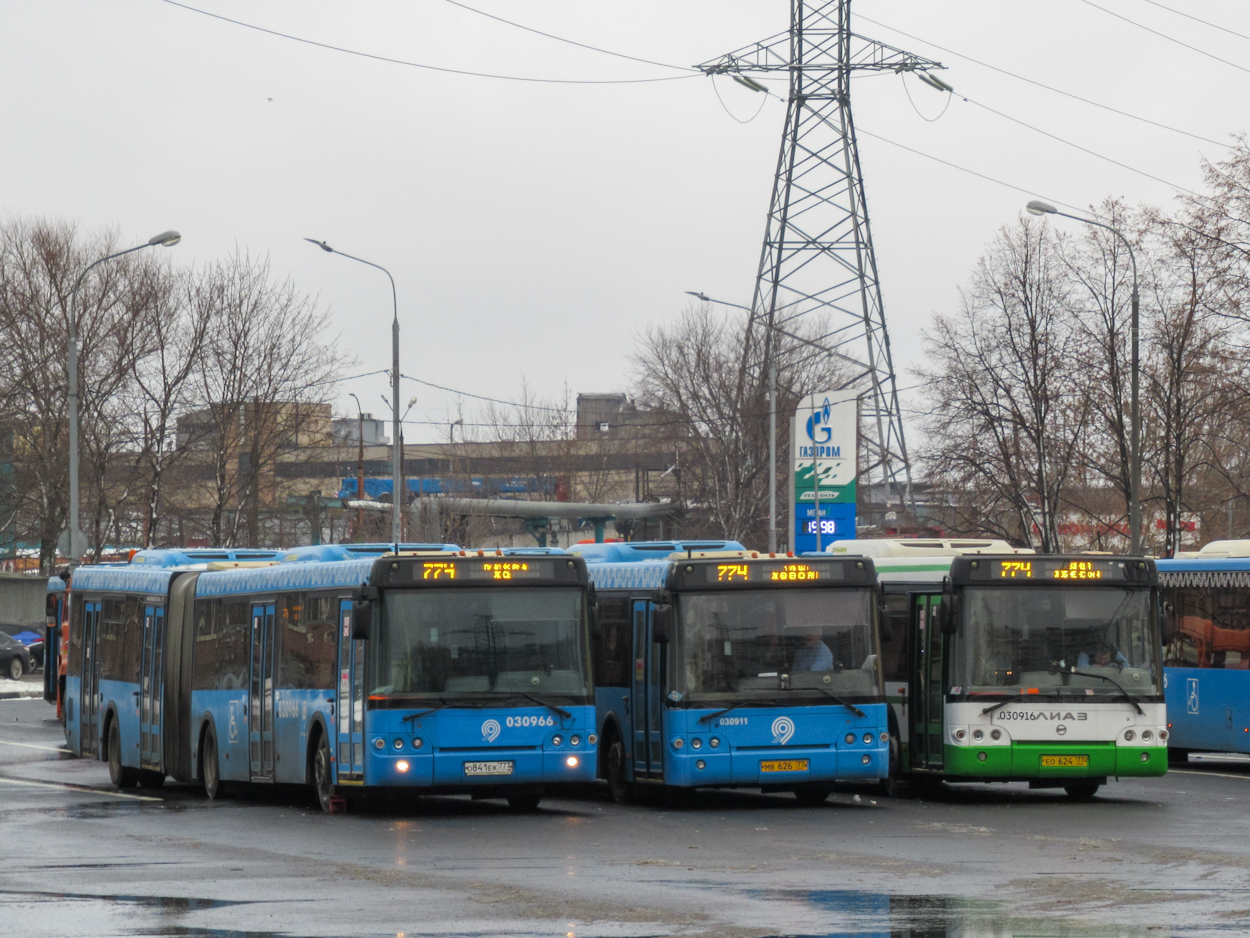 Москва, ЛиАЗ-6213.22 № 030966