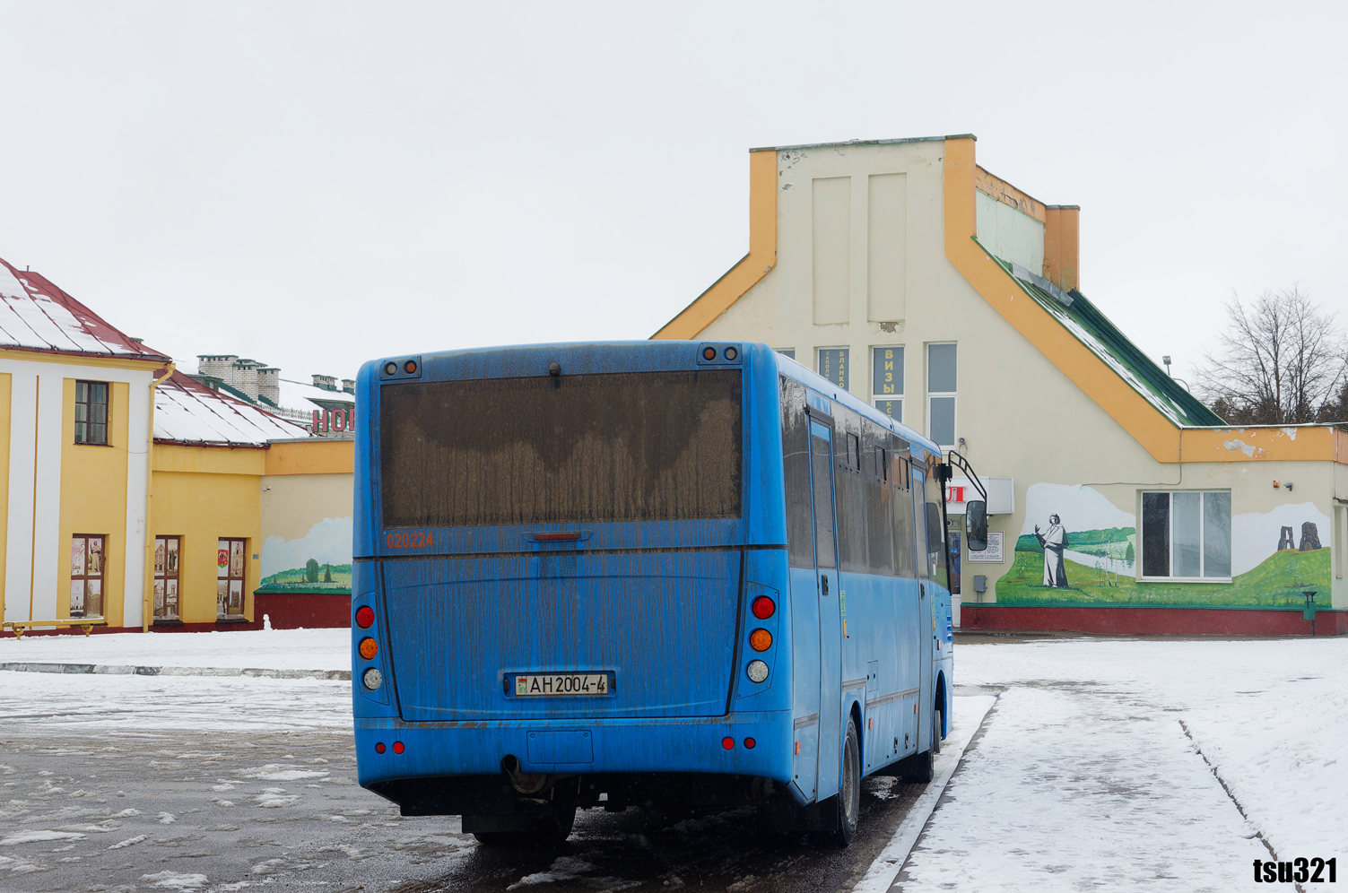 Гродненская область, МАЗ-257.040 № 020224