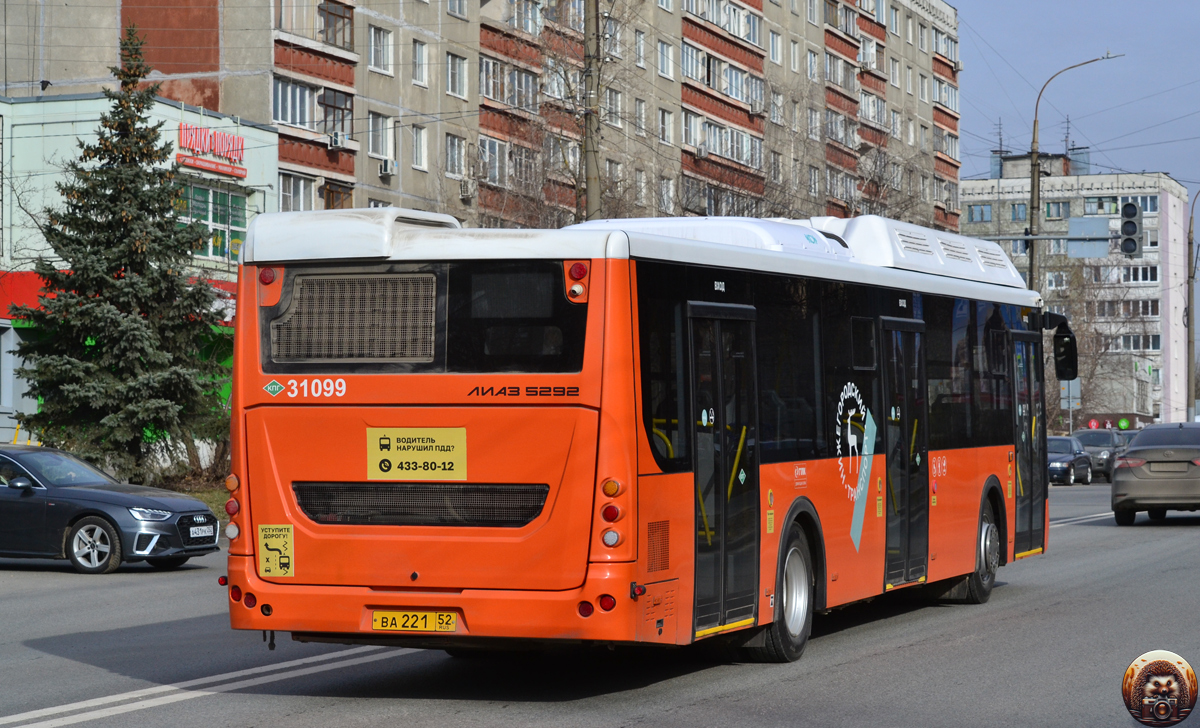 Нижегородская область, ЛиАЗ-5292.67 (CNG) № 31099
