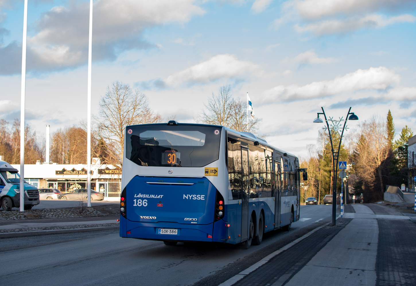Финляндия, Volvo 8900BLE № 186