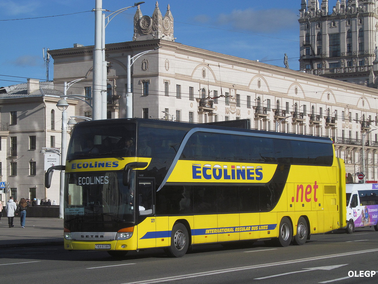 Минск, Setra S431DT № 321