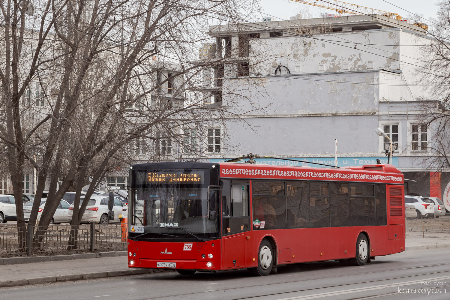 Татарстан, МАЗ-203.069 № 755