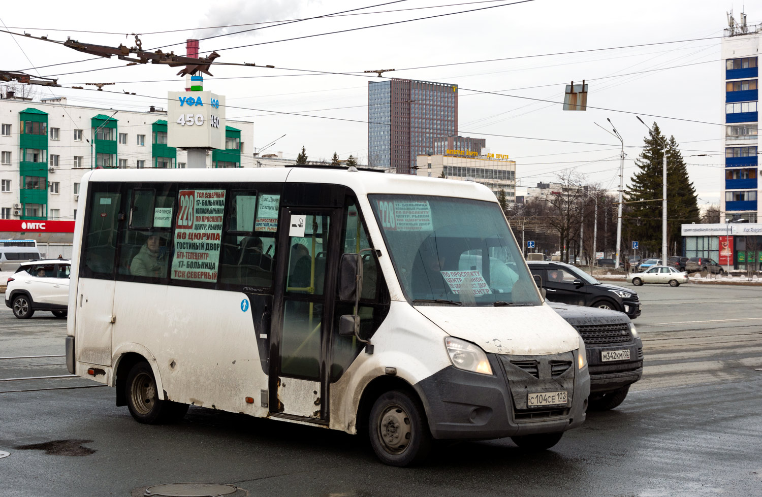 Башкортостан, ГАЗ-A64R42 Next № С 104 СЕ 102