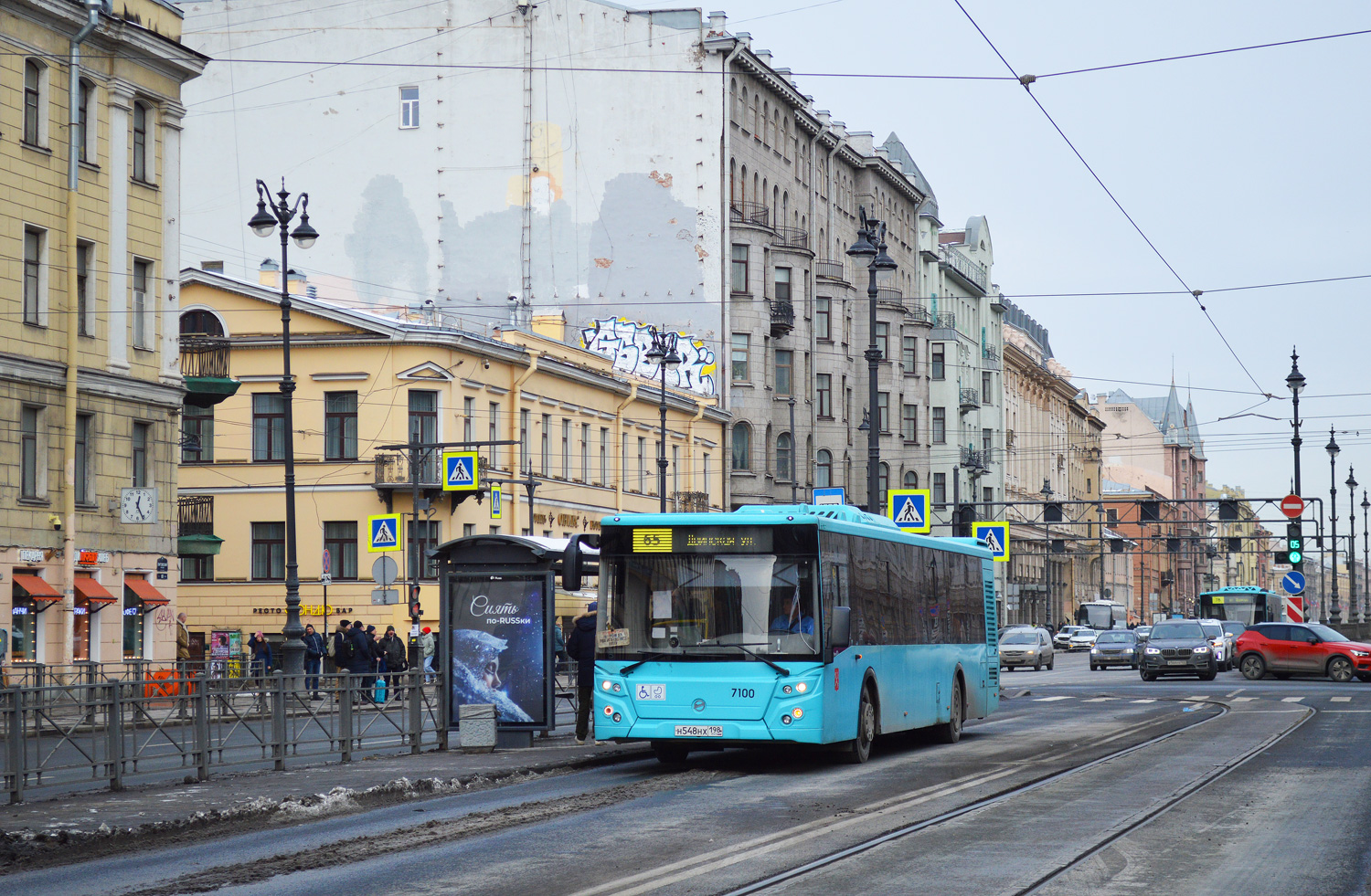 Санкт-Петербург, ЛиАЗ-5292.65 № 7100