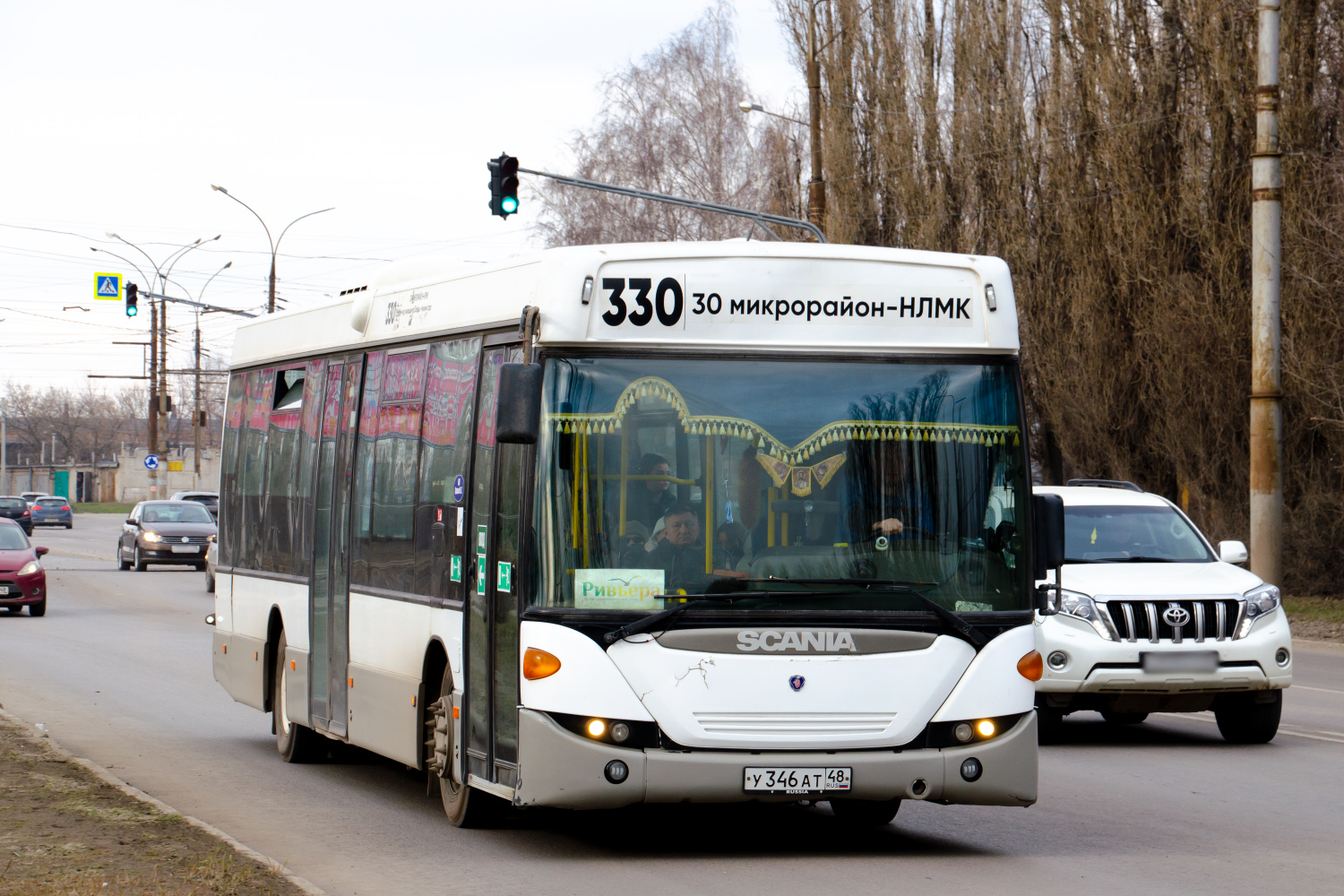 Липецкая область, Scania OmniLink II (Скания-Питер) № У 346 АТ 48