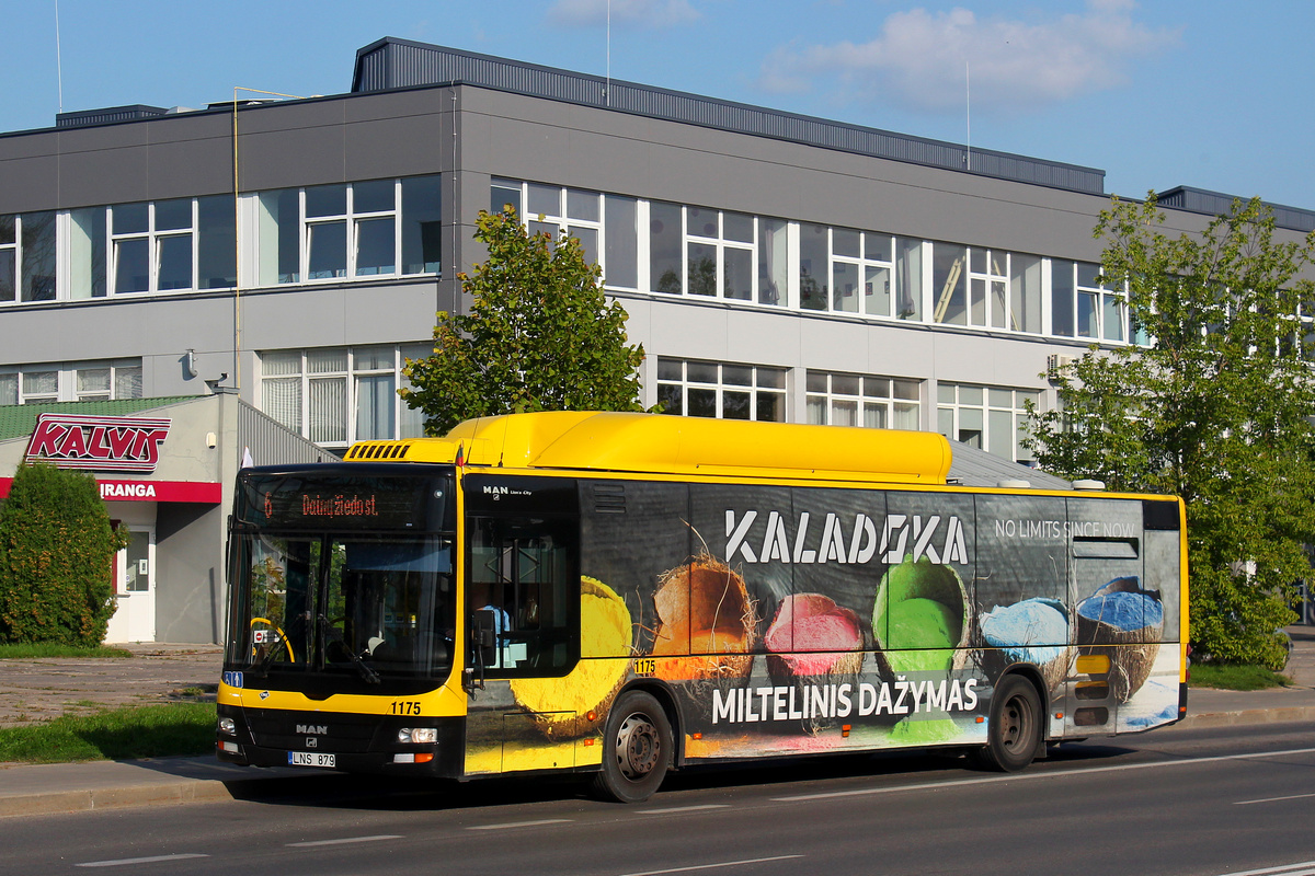 Литва, MAN A21 Lion's City NL243 CNG № 1175
