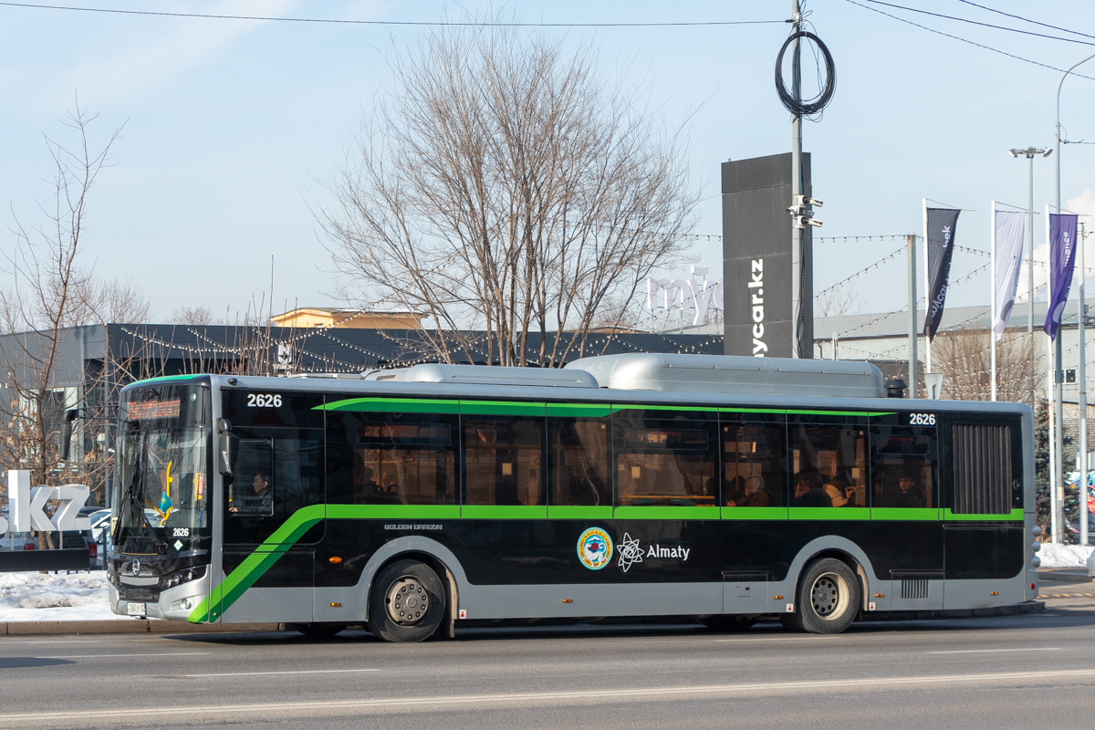 Алматы, Golden Dragon XML6125CN (Hyundai Trans Auto) № 2626