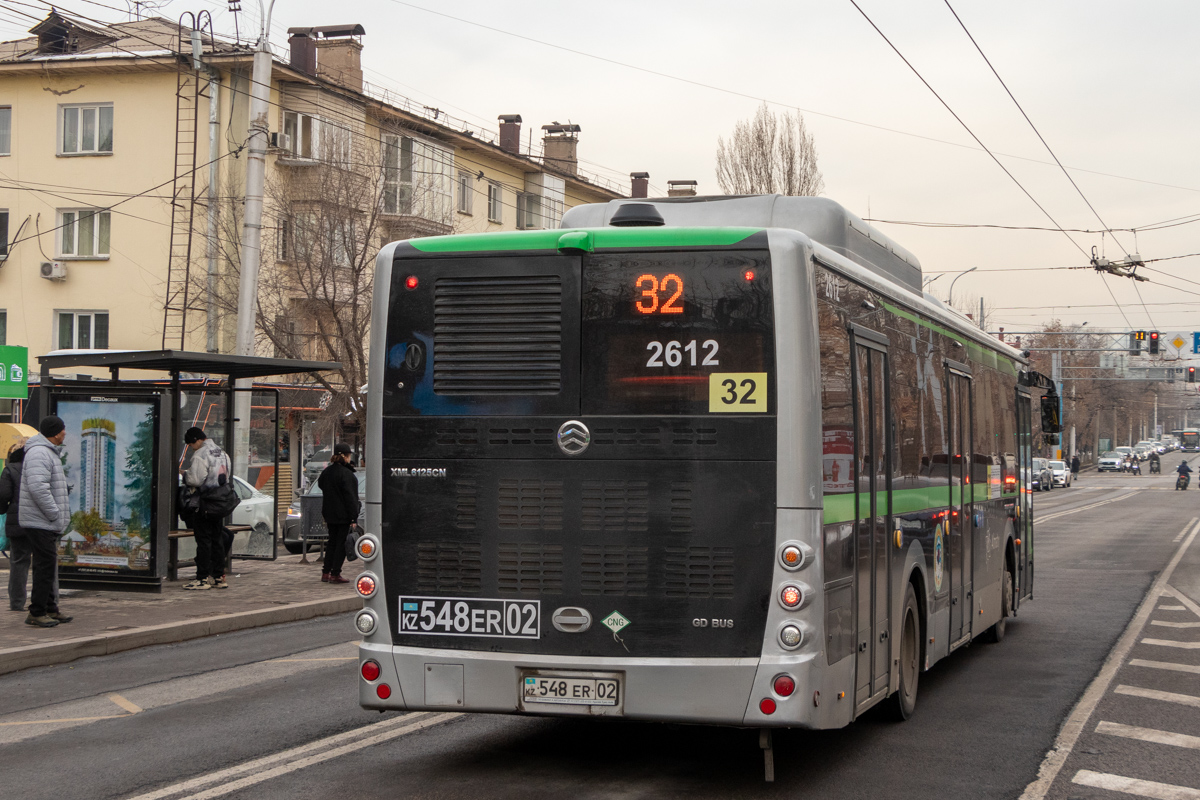 Алматы, Golden Dragon XML6125CN (Hyundai Trans Auto) № 2612