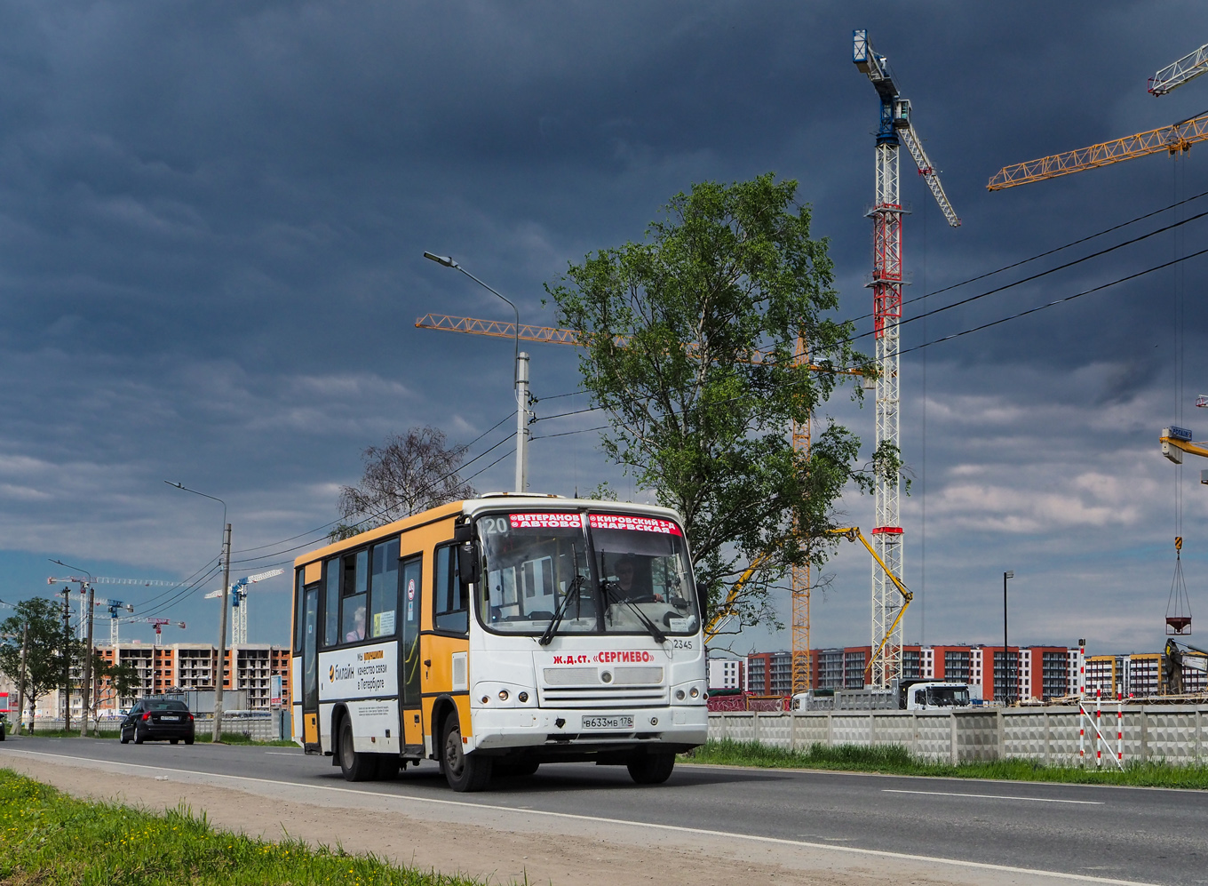 Санкт-Петербург, ПАЗ-320402-05 № n345