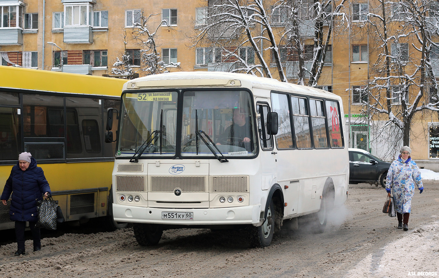 Псковская область, ПАЗ-32053 № М 551 КУ 60