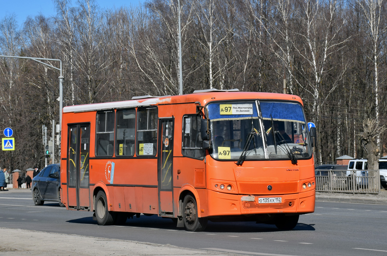 Нижегородская область, ПАЗ-320414-05 "Вектор" № О 135 ХХ 152
