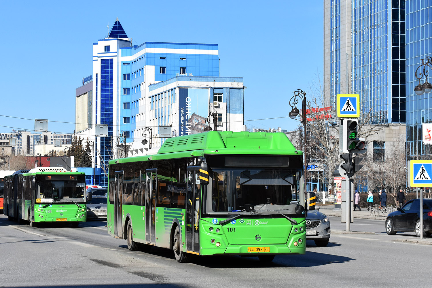 Тюменская область, ЛиАЗ-5292.67 (CNG) № 101