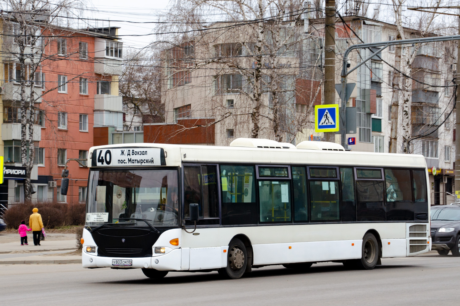 Липецкая область, Scania OmniLink I (Скания-Питер) № У 803 СМ 48