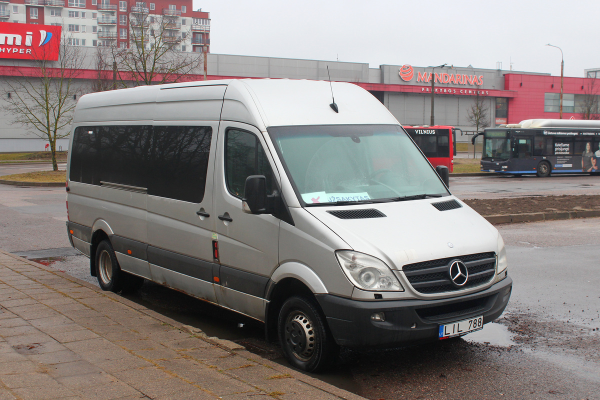 Литва, Mercedes-Benz Sprinter W906 515CDI № LIL 788
