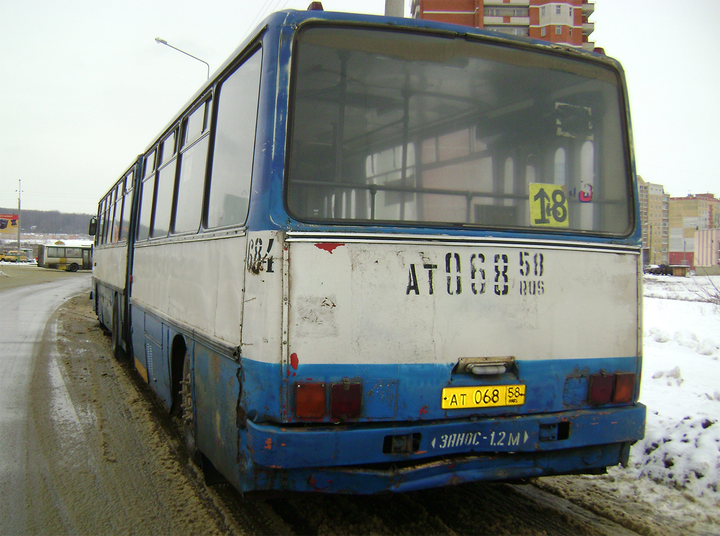 Пензенская область, Ikarus 280.08 № 684